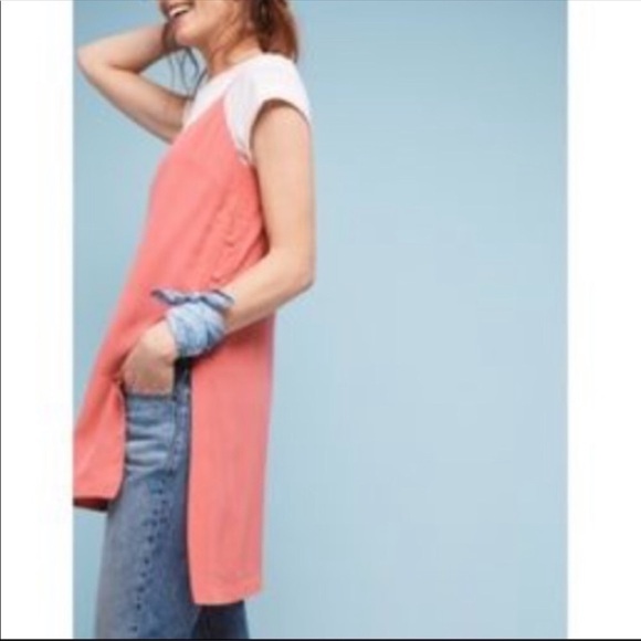 Anthropologie Maeve Meret Silk Tunic (Flawed) - Picture 2 of 12